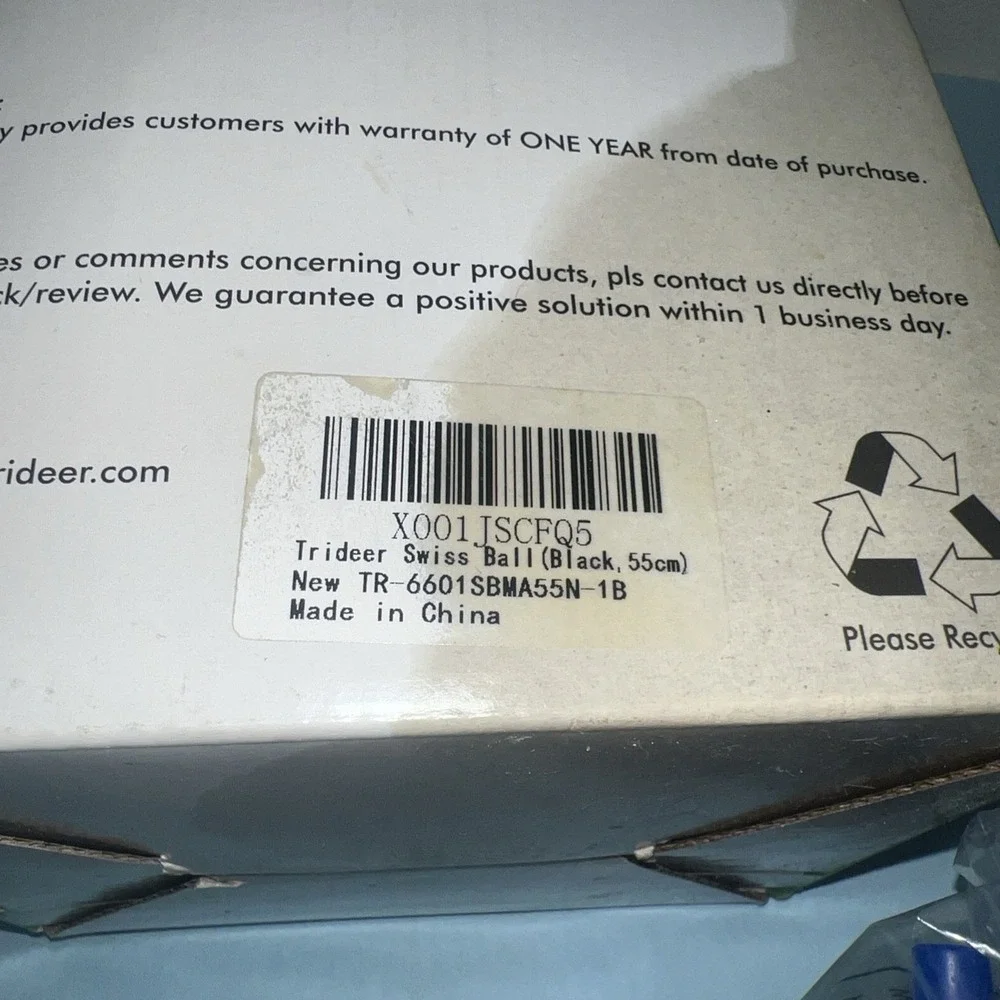 New Trideer Medium Exercise Ball 19- 22